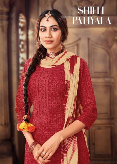 Siffli Patiyala By Kapil Trendz Summer Wear Printed Suit Collection